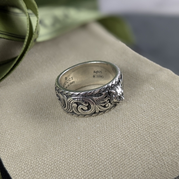 Gucci cat ring, 10 US - Picture 4 of 8